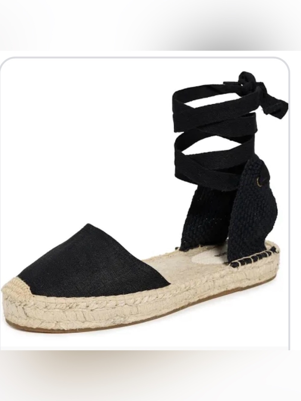 Soludos Lauren Lace-Up Espadrille